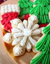 galletas de azúcar en un plato