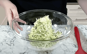 rallar el calabacín