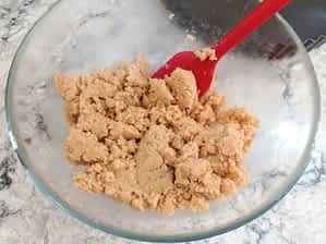 la masa de la base de galleta