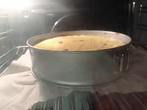 cheesecake en el horno