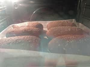 pan integral en el horno