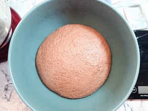 la masa doblada en volumen