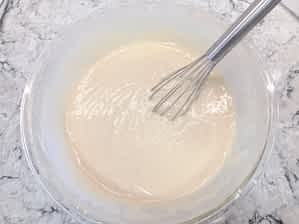 la masa final del mejor pastel blanco