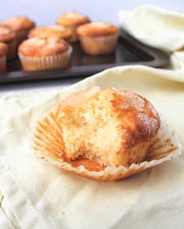 una magdalena de yogur