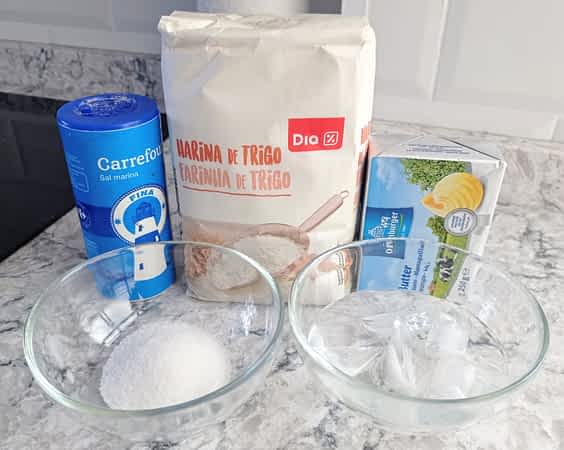 ingredientes para hacer masa de pay americano