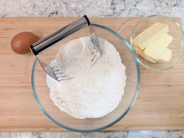 mezclar los ingredientes secos