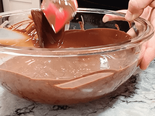 derretir el chocolate negro