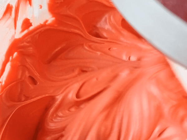 llegando al color rojo