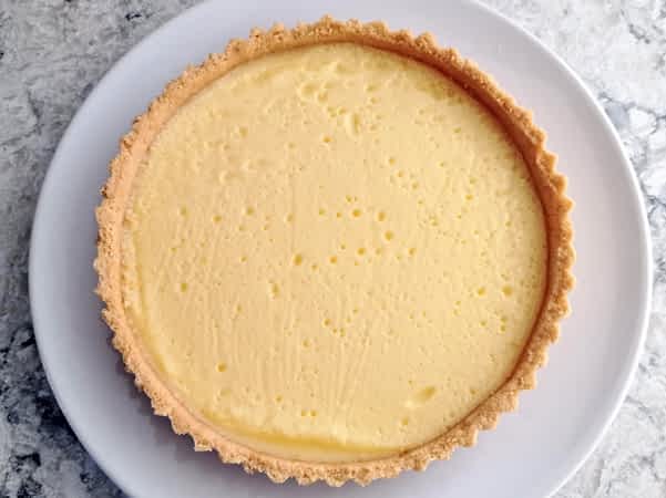 la tartaleta después de enfriar