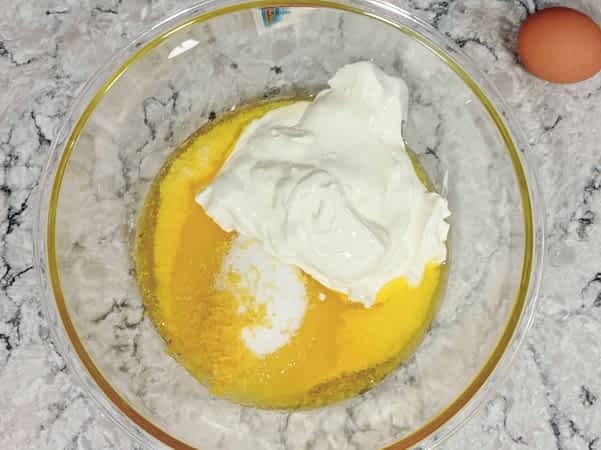 ingredientes primeros en un tazón