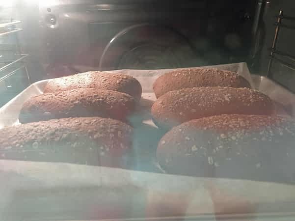 pan integral en el horno