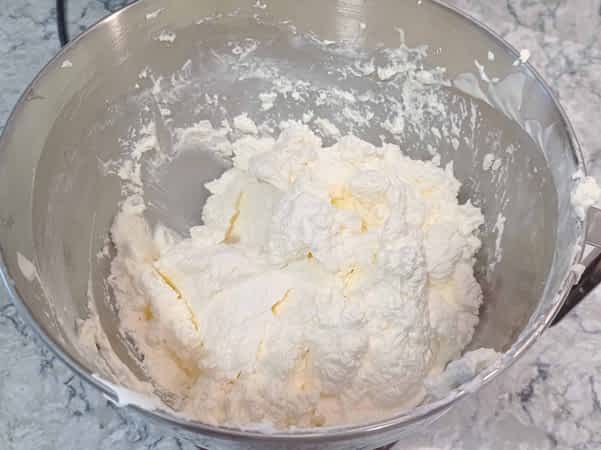 buttercream terminado con textura aireado