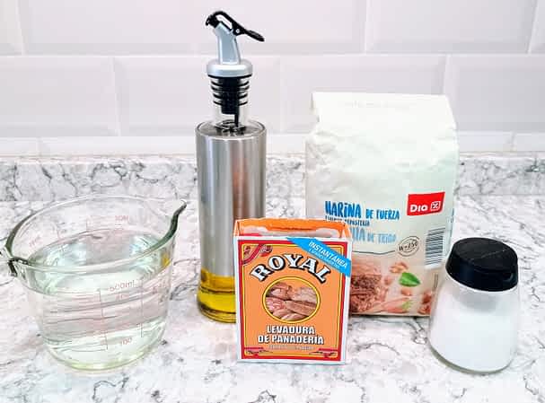 ingredientes para hacer pan focaccia casero