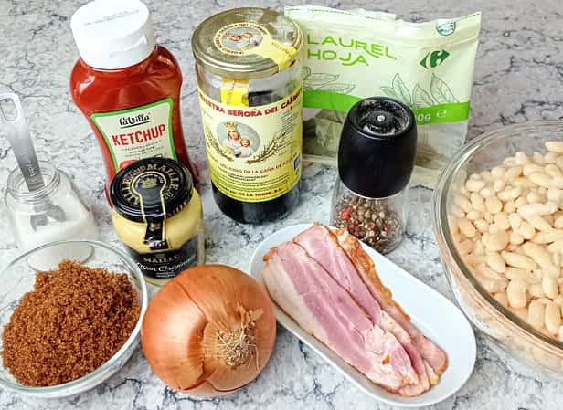 ingredientes para hacer baked beans estilo americano
