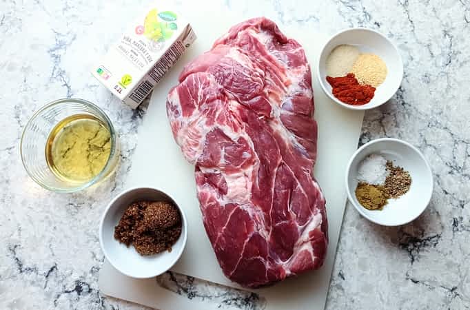 ingredientes para hacer pulled pork