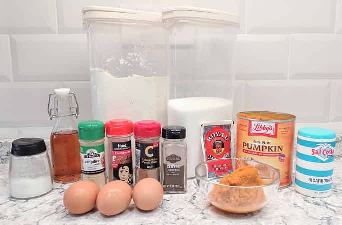 ingredientes para hacer un brazo gitano de calabaza